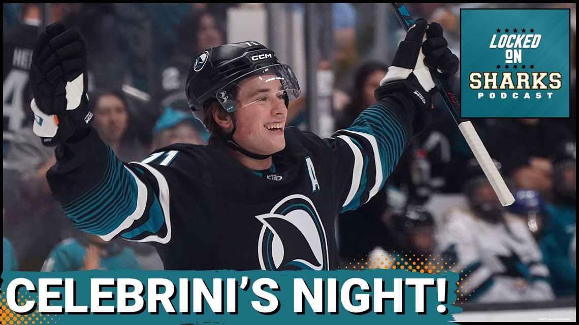 PHENOM: Macklin Celebrini LEADS San Jose Sharks in THRILLING Victory—Playoff Hopes ALIVE!