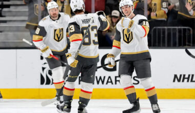 Dorofeyev powers Golden Knights past Blackhawks 4-0 as Hill ends shutout drought