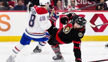 Demidov breaks 3rd-period tie in the Canadiens' 3-2 victory over the Senators