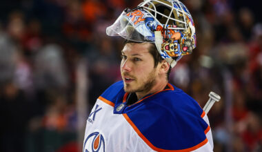 Edmonton Oilers goaltender Tristan Jarry