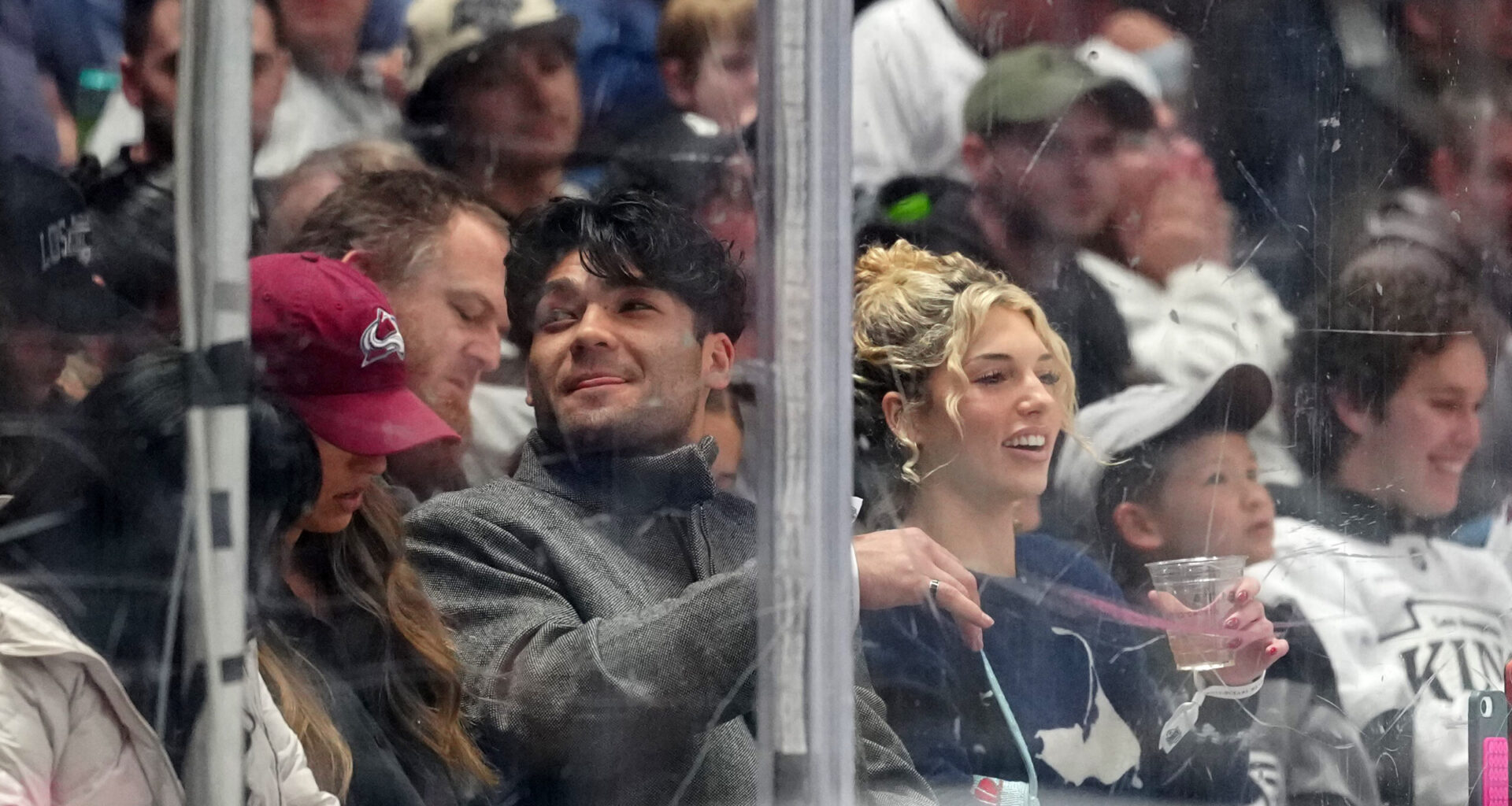 Puka Nacua, Overtime Megan spotted at NHL game as busy offseason continues