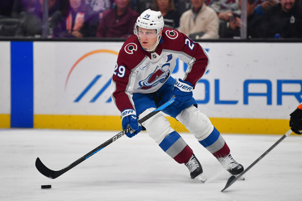 Colorado Avalanche center Nathan MacKinnon