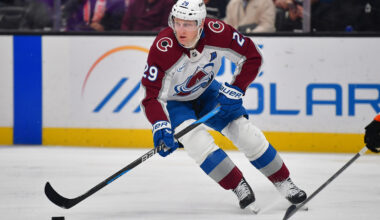 Colorado Avalanche center Nathan MacKinnon
