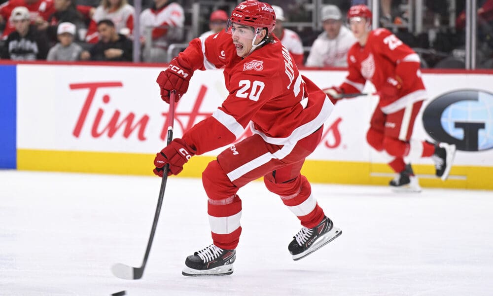 Albert Johansson, Red Wings