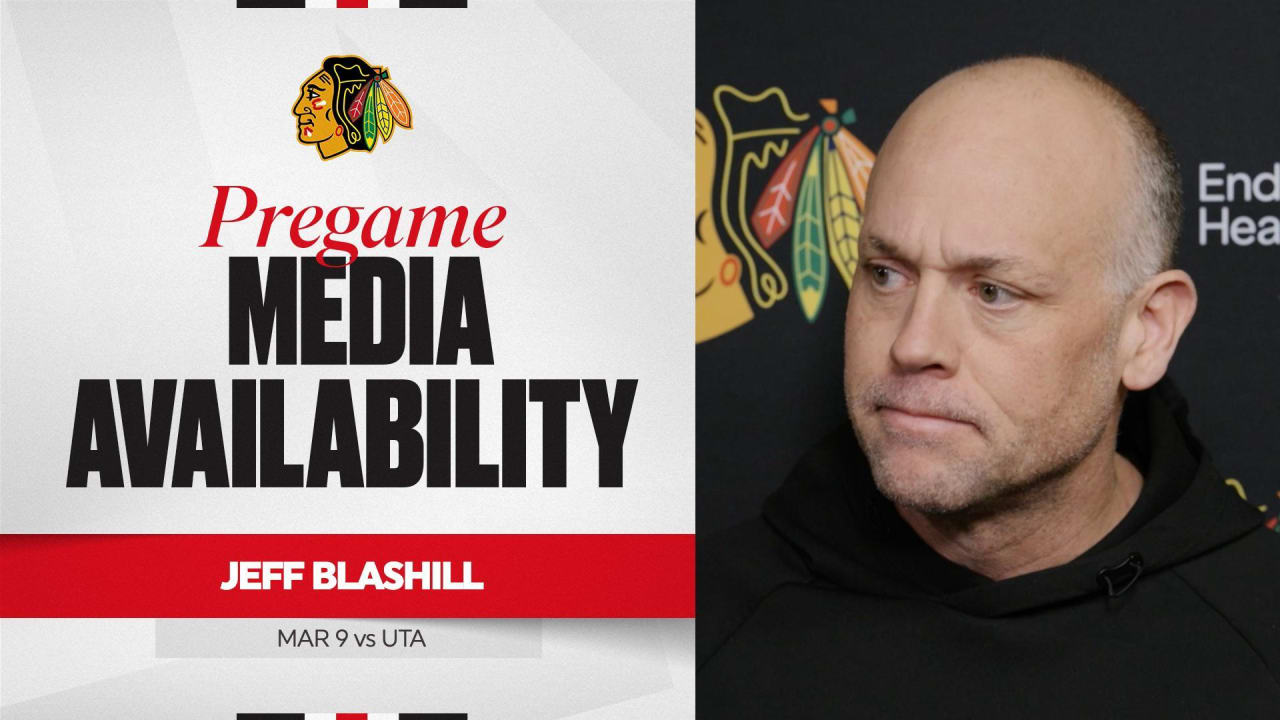 Blashill on Facing Utah | Chicago Blackhawks