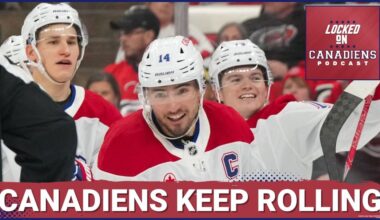 MOMENTUM: Montreal Canadiens Defeat Carolina Again, Caulfield, Suzuki, and Dobes SHINE Bright