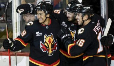 Newcomers add energy in Flames win over Hurricanes - Calgary