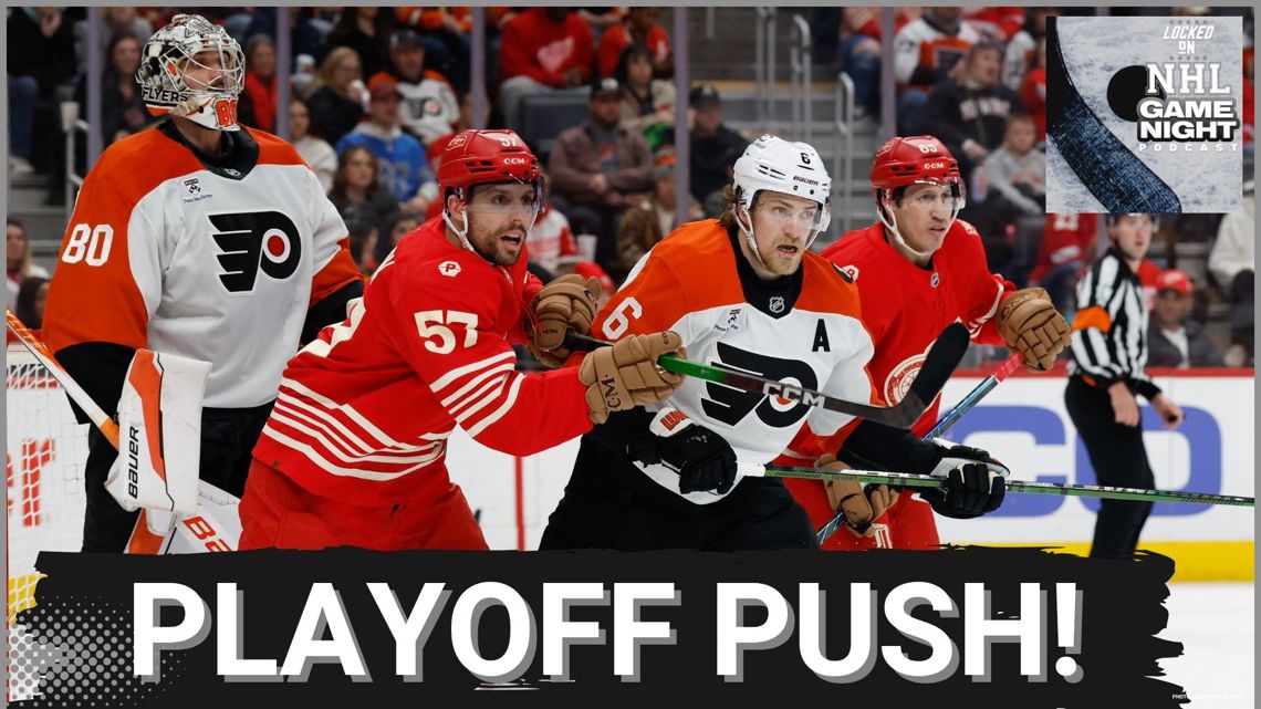 GAME NIGHT: MISSED opportunities for the Red Wings, Senators and Kings. Flyers keep ROLLING on road