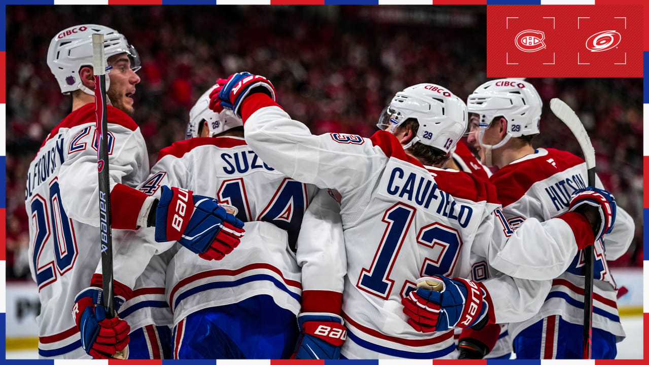 MTL@CAR: Game recap | Montréal Canadiens