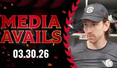Jake Sanderson Media Availability | Ottawa Senators