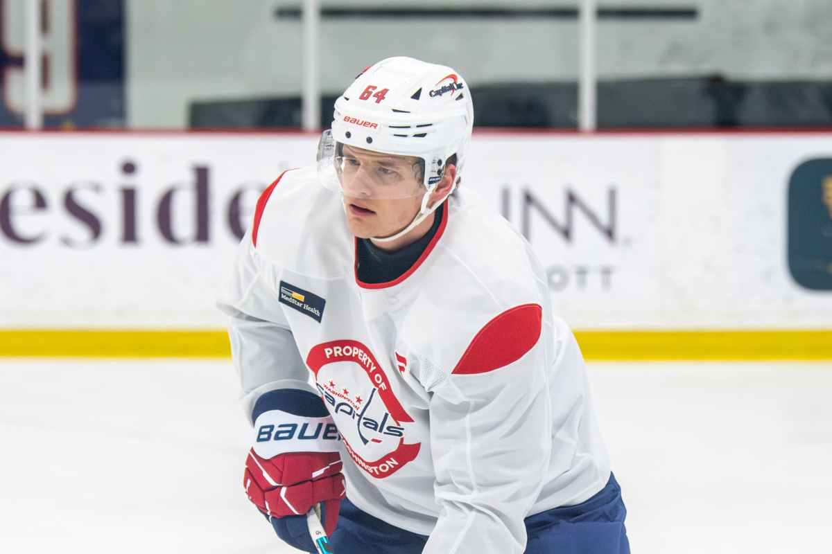 David Kampf will make Capitals debut against Flyers, Ethen Frank healthy-scratched