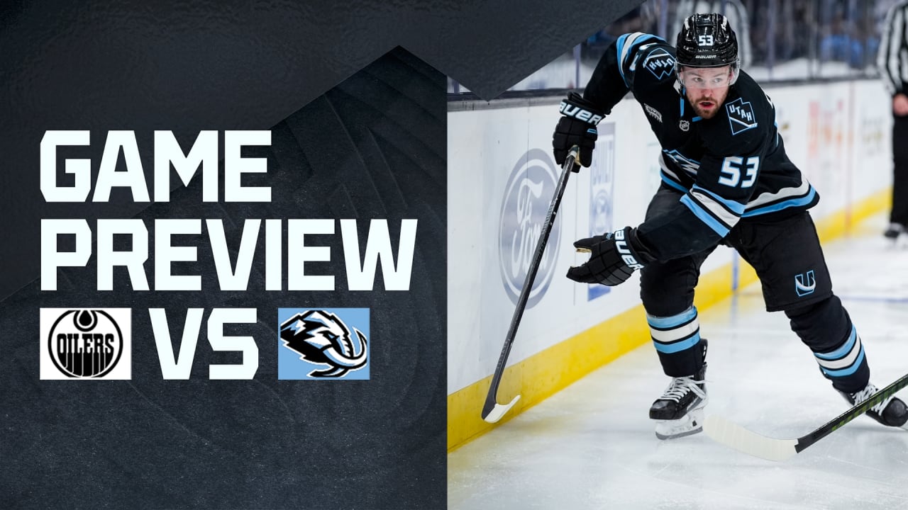 Utah Starts Week Against Edmonton