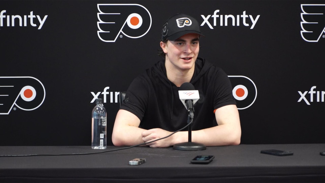 3/30 Presser: Porter Martone | Philadelphia Flyers