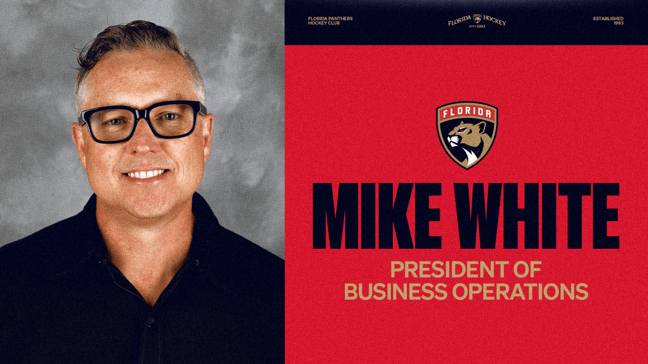 Florida Panthers Welcome Michael White as President of Business Operations