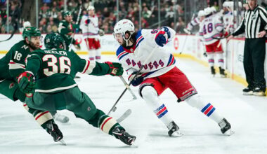 Minnesota Wild vs New York Rangers