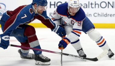 Open Thread: Colorado Avalanche at Edmonton Oilers (8:00 p.m.)