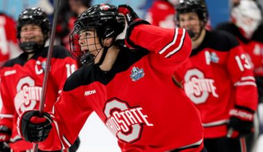 Ohio State women’s hockey meets Minnesota in the WCHA Final Faceoff semifinal