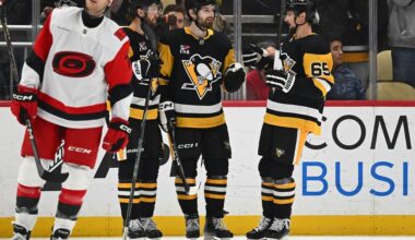 Erik Karlsson is playing incredible hockey for the Penguins