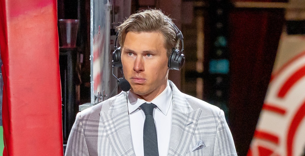 Morning Flurries: Erik Johnson was made for television