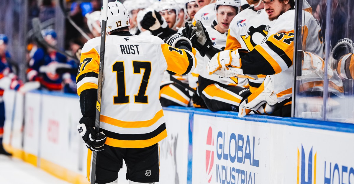 Pens Points: Rust celebrates 20-goal milestone
