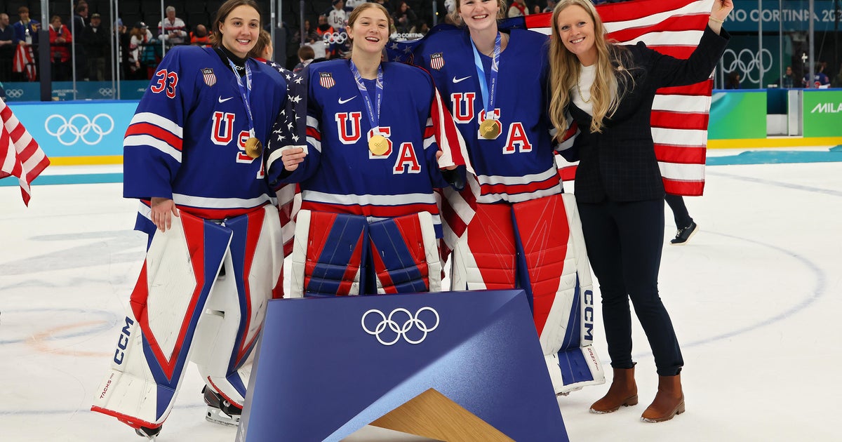 Goaltending coach Alli Altmann's journey to helping Team USA women's hockey win at Olympics