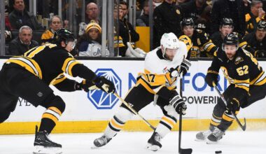 Penguins/Bruins Recap: Pens frustrated in Beantown, fall 2-1