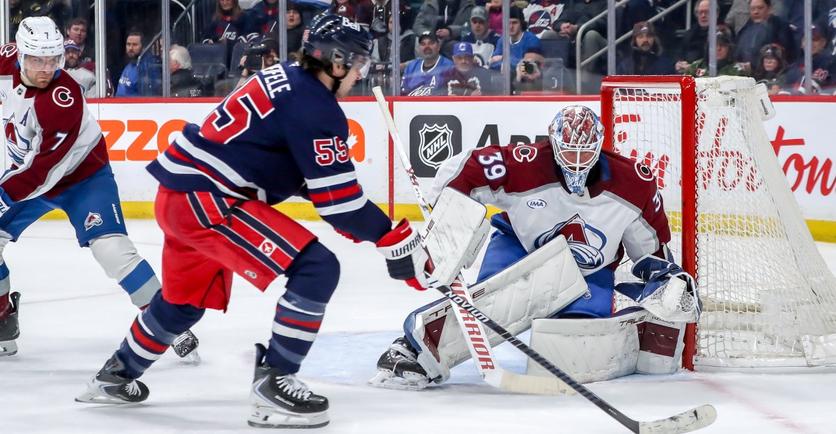 Recap: Colorado slumps in Winnipeg, lose 3-1