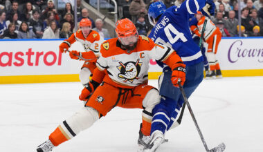 Anaheim Ducks Captain Returns From Injury To Get The Crap Beaten Out Of Him