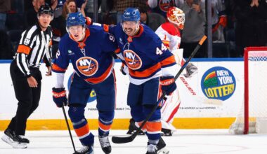 Islanders 3, Flames 2: Got the points after Holmstrom pair