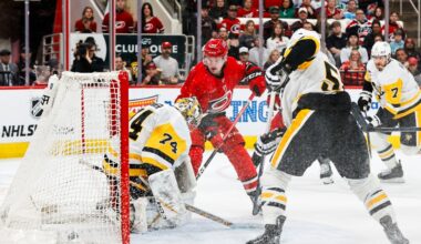 Penguins/Hurricanes Recap: Carolina gets the last goal in a game full of them in 6-5 OT thriller