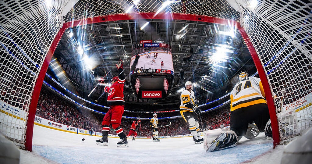 Hurricanes beat Penguins 6-5 in matchup of Metropolitan Division's top teams