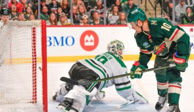 Tarasenko scores in OT as Wild top Stars 2-1