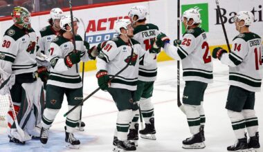 Wild beat Panthers 3-2 on Joel Eriksson Ek's goal with 4.4 seconds left