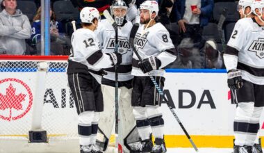 Kuemper makes 19 saves in his 39th career shutout as Kings beat Canucks 4-0