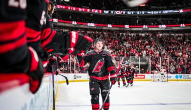 Canes brush aside slow start and then dominate Devils to win 5-2