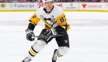 What happened to Sidney Crosby? Penguins captain leaves game against Senators with injury.