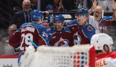 Recap: Colorado blazes past the Flames 9-2 as Cale Makar injured