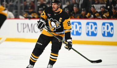 Is Sidney Crosby playing tonight? Penguins star's status uncertain for Islanders game.