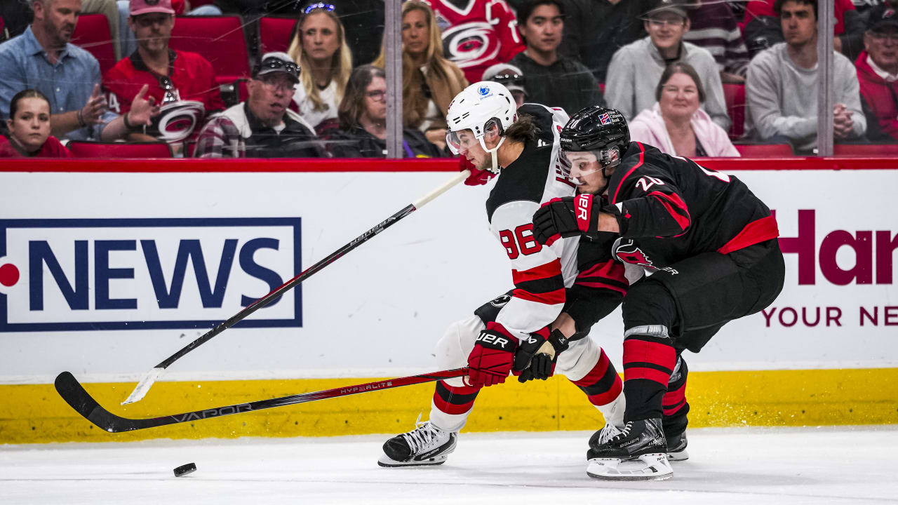 Devils at Hurricanes | New Jersey Devils