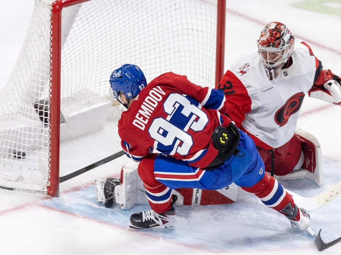 'Dobes was unreal' as Canadiens beat Hurricanes