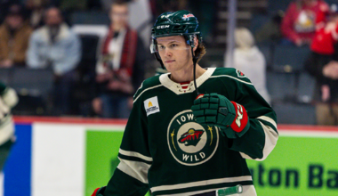 MINNESOTA WILD RECALLS FORWARD HUNTER HAIGHT FROM IOWA