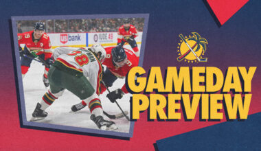 PREVIEW: Tarasov between the pipes as Panthers host Wild