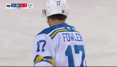 Connor Zary with a Goal vs. St. Louis Blues