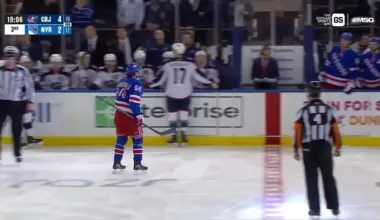 Gabe Perreault with a Goal vs. Columbus Blue Jackets