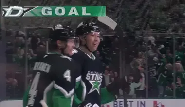 Jason Robertson with a Goal vs. Edmonton Oilers