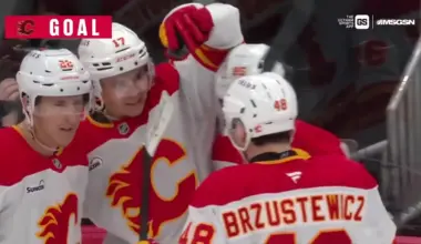 Yegor Sharangovich with a Goal vs. New Jersey Devils