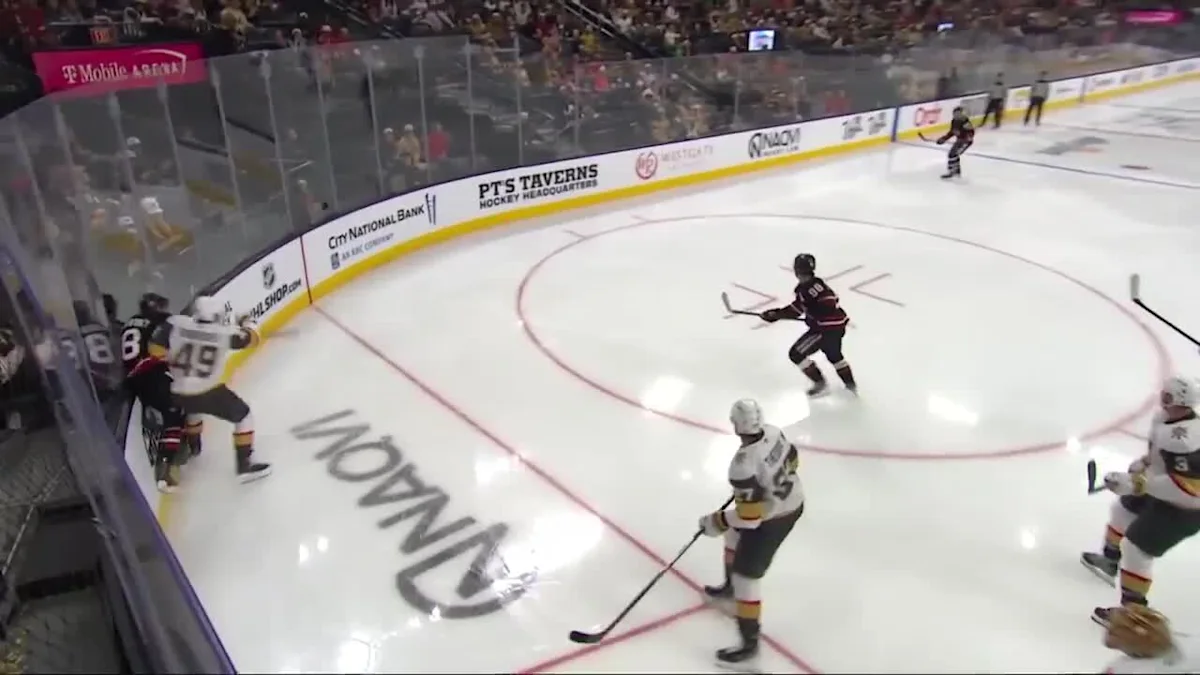 Artyom Levshunov with a Goal vs. Vegas Golden Knights