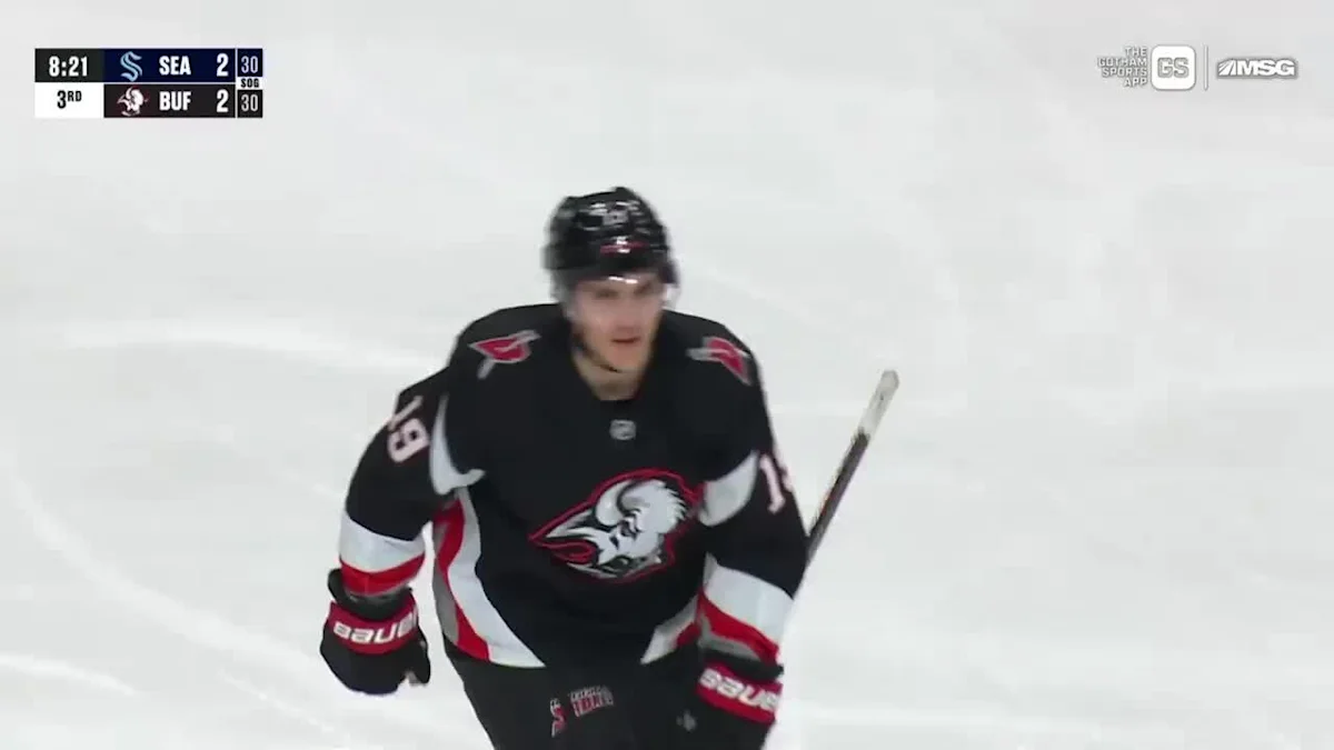 Peyton Krebs with a Goal vs. Seattle Kraken