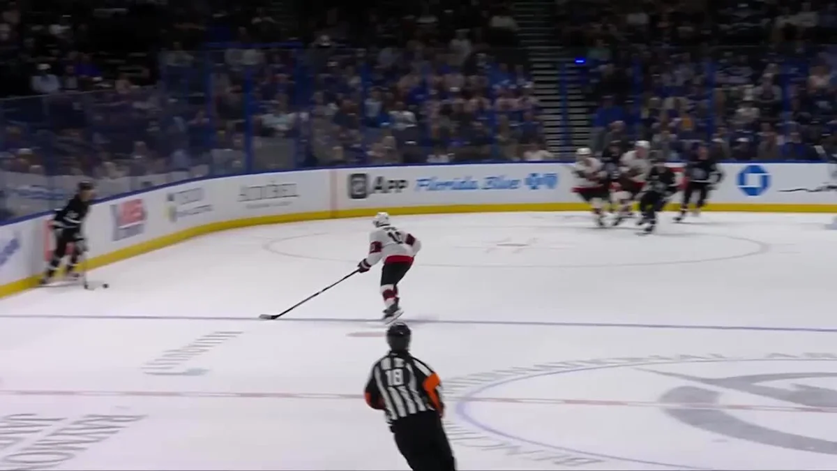 Jake Guentzel with a Goal vs. Ottawa Senators