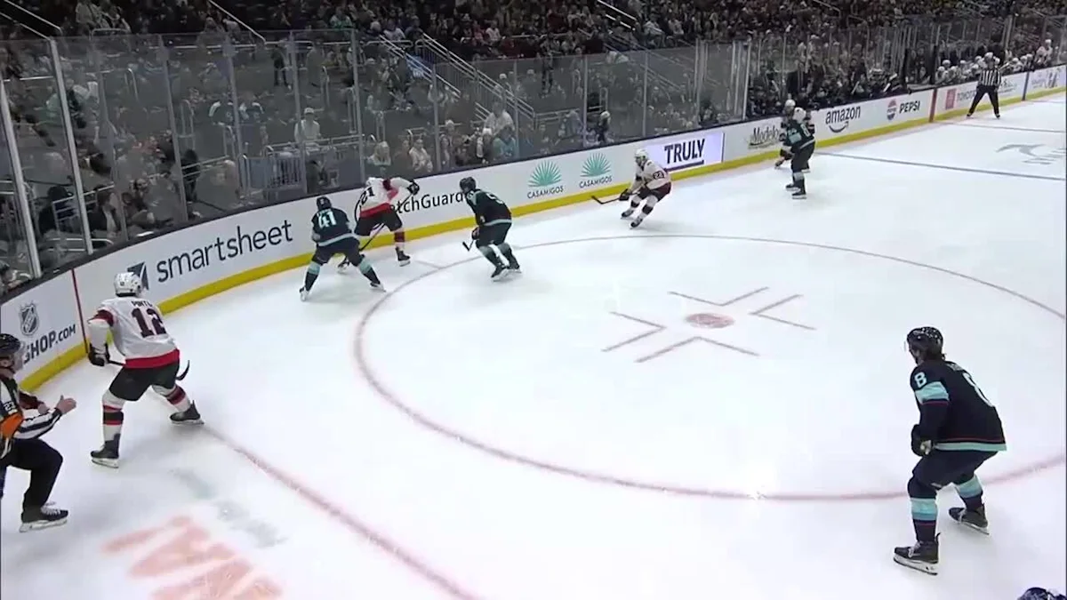 Tyler Kleven with a Goal vs. Seattle Kraken